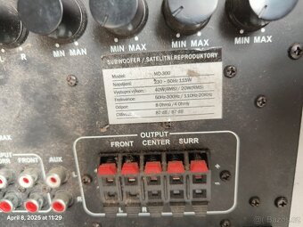Zesilovač, sub Maxton MD 300 - 4