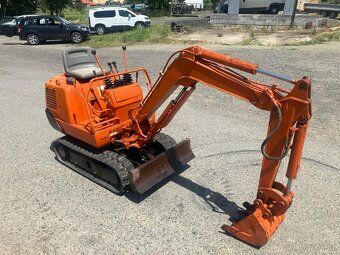 JAPONSKÝ MINIBAGR HITACHI EX8 800KG - 4