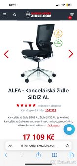Kancelářská židle Sidiz Alfa - 4