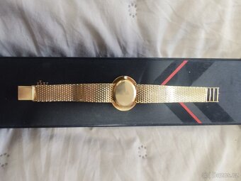 Dámské zlaté hodinky - 4