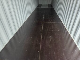 Po první cestě lodní kontejner 40 HC - 4