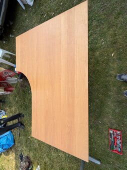 Nastavitelný rohový psací stůl IKEA 160×120 cm - 4