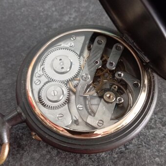 Obrovské kapesní hodinky Regulateur 67mm s průhlednou pracho - 4