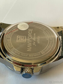 pánské ocelové hodinky Naviforce, pásek hodinek je latkový - 4