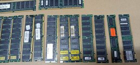 Paměti RAM DIMM  17ks - 4