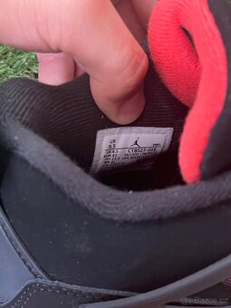Novy pansky boty Jordan 4 Retro Red Thunder - 4