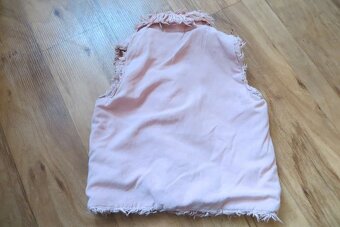 dívčí sv. růžová vesta - rocha. little rocha - 98/104 - 4