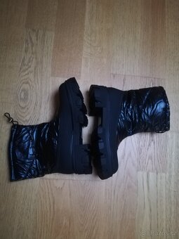 Černé nepromokavé sněhule - 4