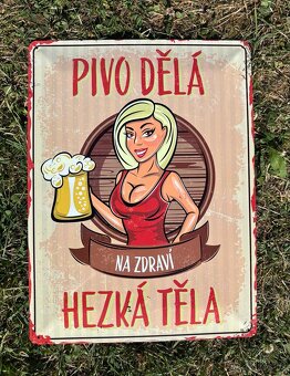 Plechová cedule - 4