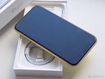 Apple iPhone 11 64GB Žlutý - ZÁRUKA 12 MĚSÍCŮ - 100% BATERIE - 4