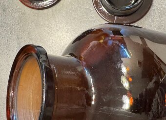 3x zábrusná láhev (dóza na potraviny) 2l - 4