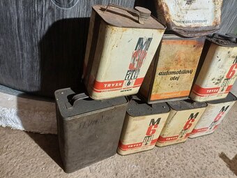 Plechovky od oleje - 4