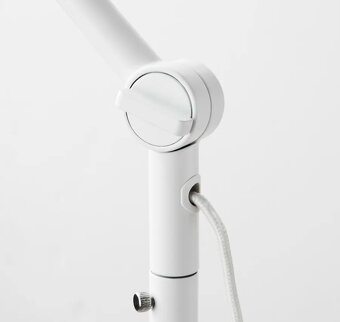 Stojací/čtecí lampa, bílá - 4