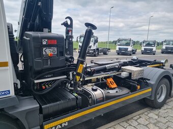 NEJETÝ MAN TGL HYDRAULICKÁ RUKA + NOSIČ KONTEJNERU - 4