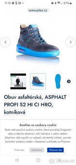 Pracovní boty asfaltérská, ASPHALT PROFI - 4
