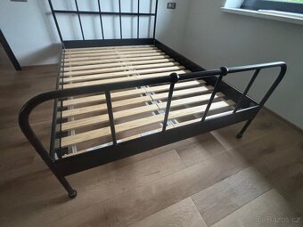 Kovová postel 200 x 140 - 4