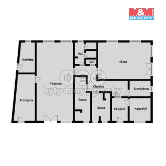 Pronájem obchodních prostor, 200 m², Bystřice u Benešova - 4