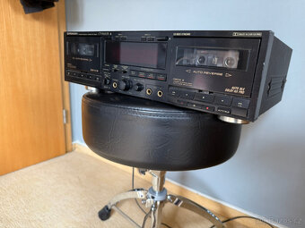 Pioneer Double Cassette Deck CT-W650R + kazety - 4