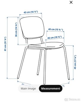 IKEA stůl a 4 židle nové nepoužívané Super cena - 4