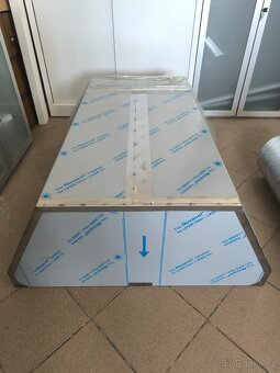 Nerezova středová gastrodigestoř 120x100x40, filtry, závěsná - 4