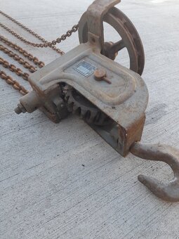 Řetězový zvedák-kočka-hupcuk 1t - 4