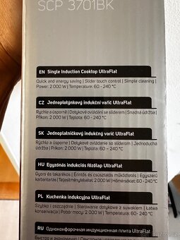 Indukční varná deska Sencor - 4