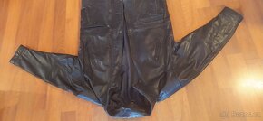 Pánská kožená bunda XXL - 4