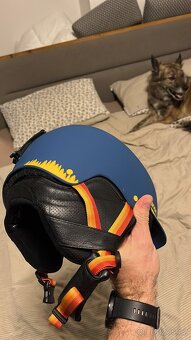 Snowboard / lyžařská helma ANON Blitz Range Blue vel. S - 4