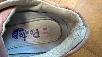 Celoroční kožené dívčí boty Ponte, vel 28. - 4