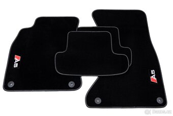 Luxusní celoroční Autokoberečky AUDI s podkladem hrubé gumy - 4