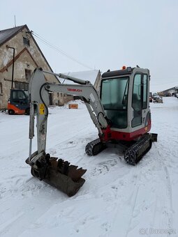 Minibagr Takeuchi TB219 2015 3x lžíce - 4