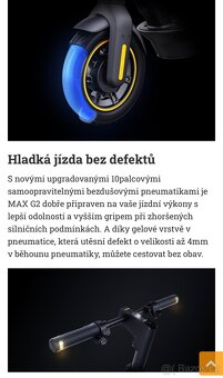 Koloběžka celoodpružená Sageay Max G2 - 4