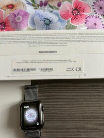 Apple watch series 3 38 mm + řemínky, ochrana hodinek - 4