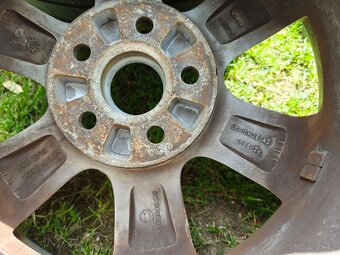 Litá/alu kola originál Škoda Fabia 1 - 4