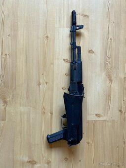 Airsoft AK-74, optika, pistol, vesta, baterie. - 4