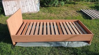 Postel 90/200 cm - dekor olše - 4