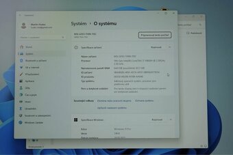 HERNÍ NOTEBOOK MSI s i7,64GB RAM, GTX1650 4G, 512GB SSD - 4