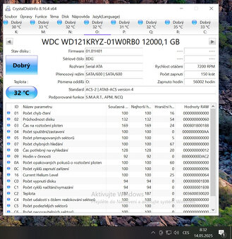 Western Digital GOLD 12 TB - HDD, 7200ot, SATA3, WD121KRYZ - 4