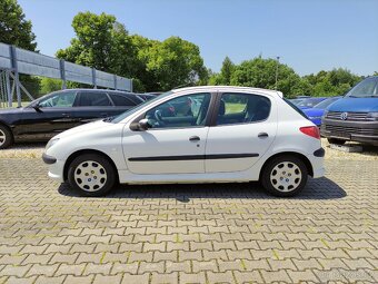 PEUGEOT 206 1,4i 55KW,LPG,8xAIRBAG,EL.OKNA,SERVO, - 4