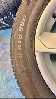 Sada kol VW, Škoda 215/60R16 - 4