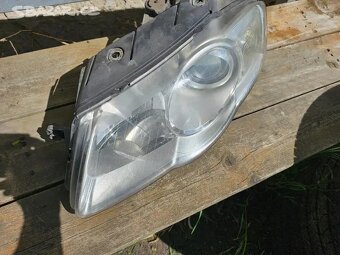 Levé přední světlo VW Passat B6 3c LED žárovky - 4