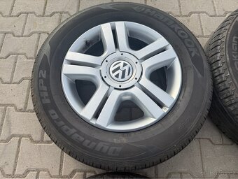 4x al kola 5x120 16 + pneu letní 235/60 R16 - 4