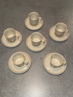 Šálky s podšálky na espresso - 4