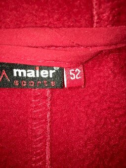 Pánská softshellová červená bunda XL - 4