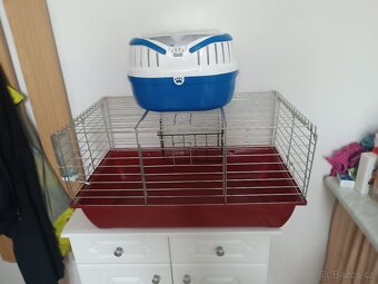 Klec pro králíka / morče + příslušenství - 4