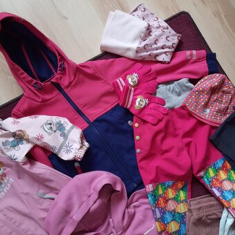 Dívčí balík do školky, vel.110/116, cca 33ks - 4