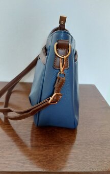 Nová modro hnědá kabelka - 4