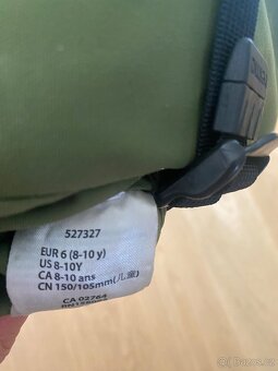 Dětské rukavice Reima Tartu - Khaki green - 4