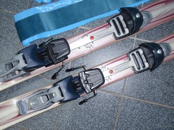 SUPER DÁMSKÉ SKIALPY LYŽE ROSSIGNOL BANDIT 154 CM+SKINY - 4