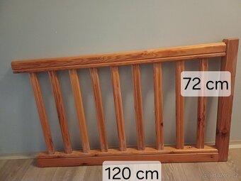 Dřevěné zábradlí na schody - 4